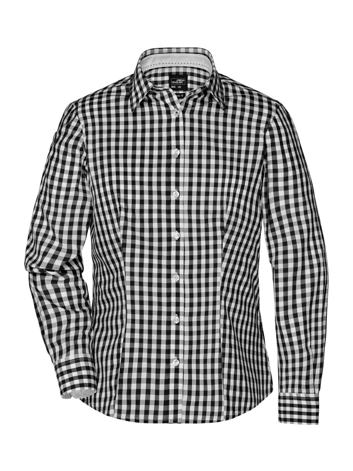 Ladies' Checked Blouse
