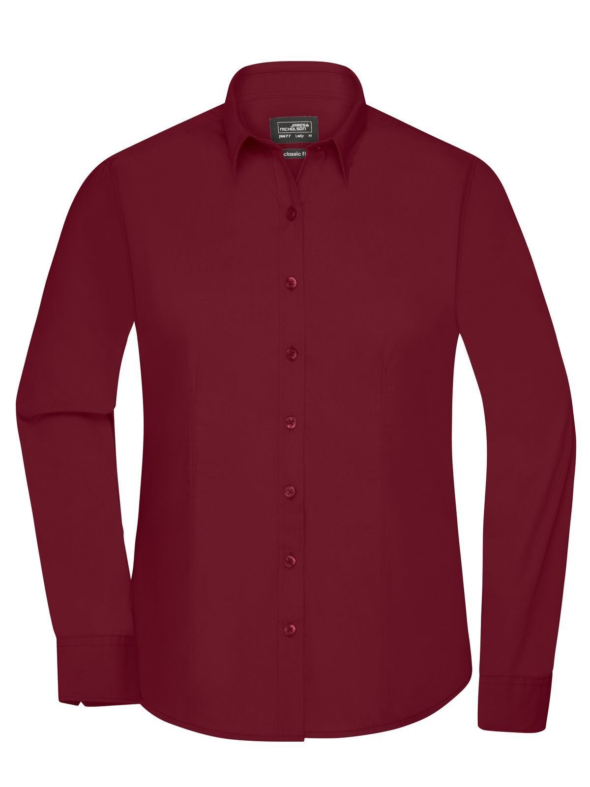 Ladies' Shirt Longsleeve Poplin