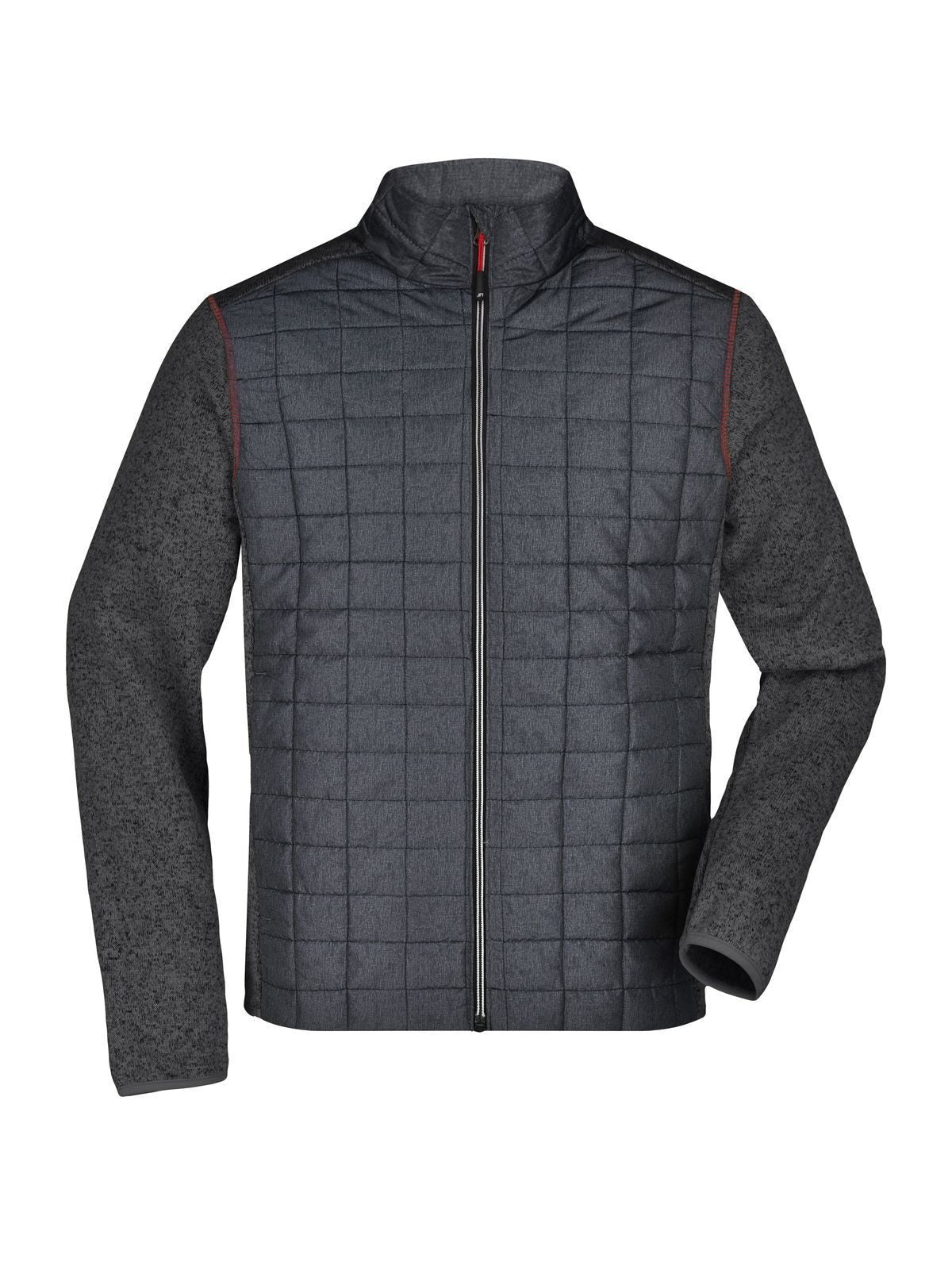 Men's Knitted Hybrid Jacket