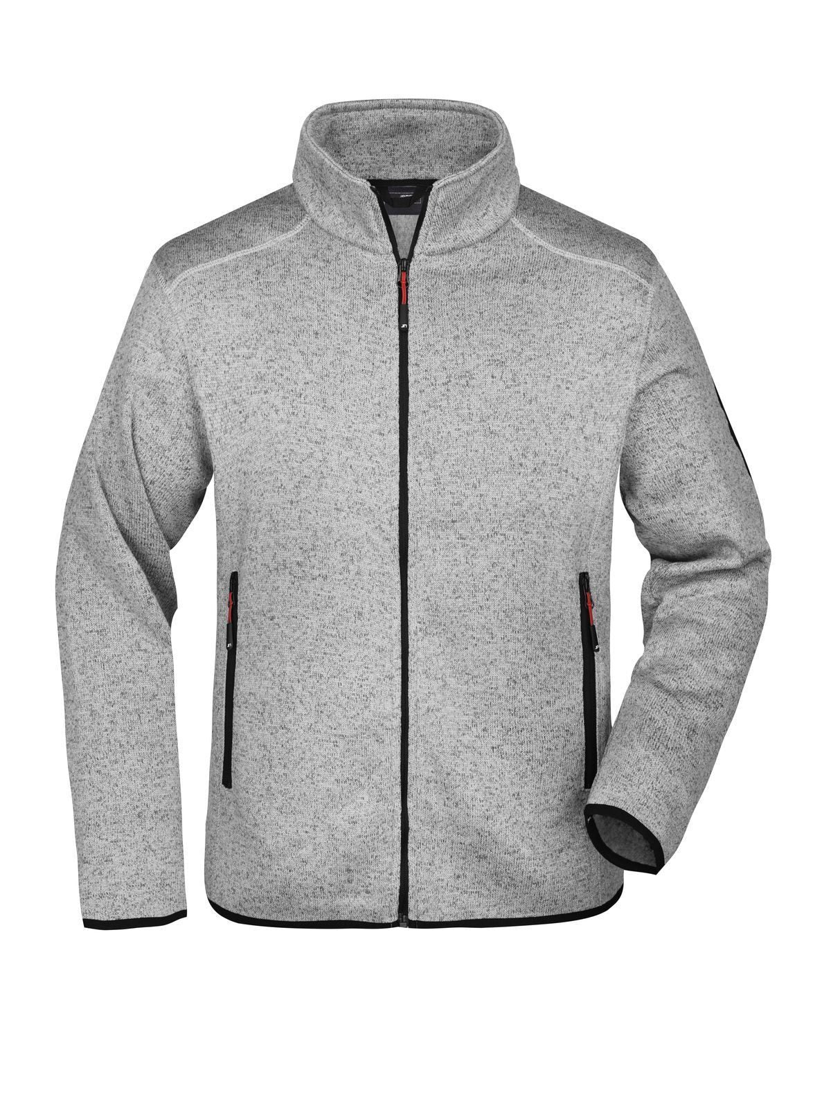 Men's Knitted Fleece Jacket