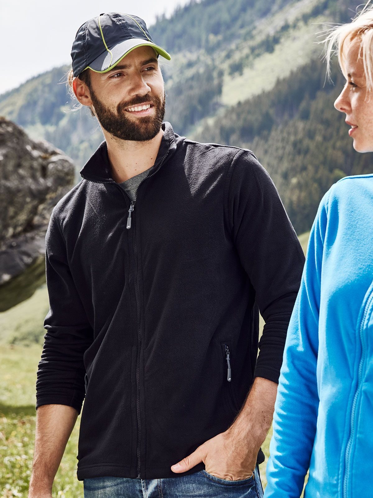 Men's Basic Fleece Jacket
