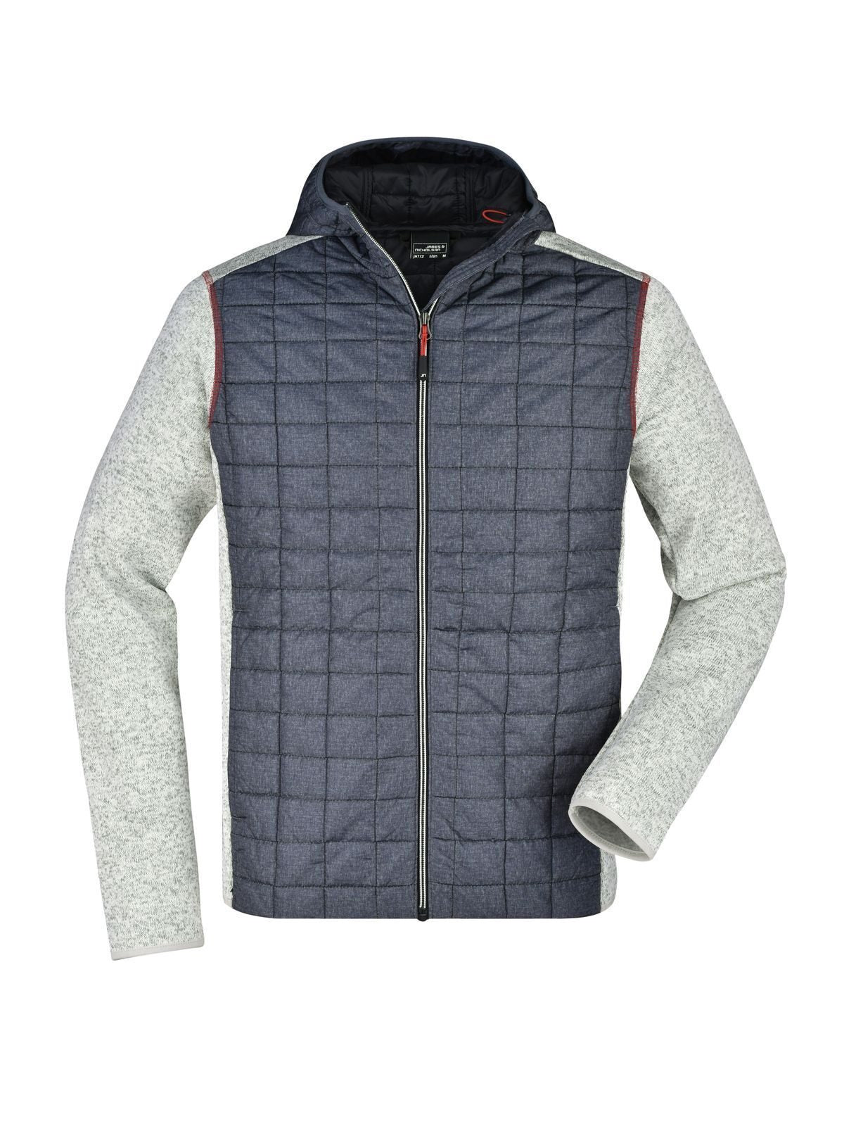 Men's Knitted Hybrid Jacket
