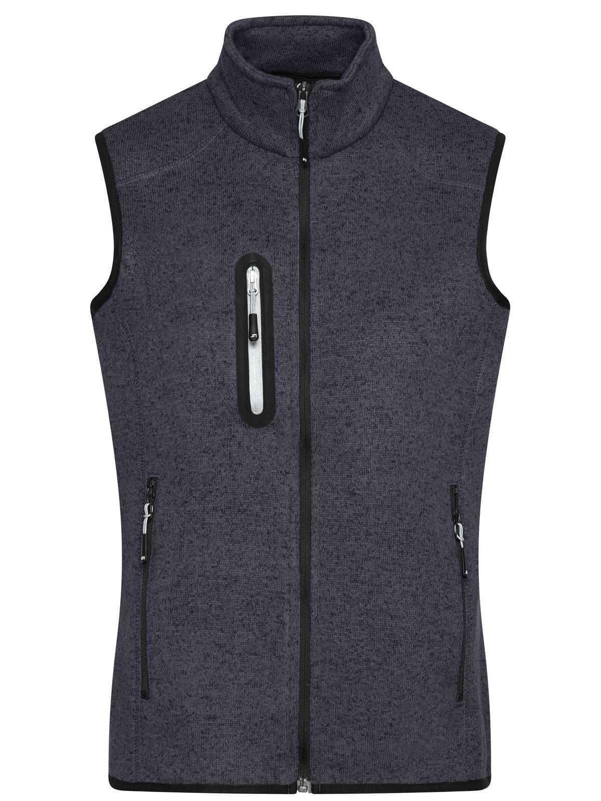 Ladies Knitted Fleece Vest