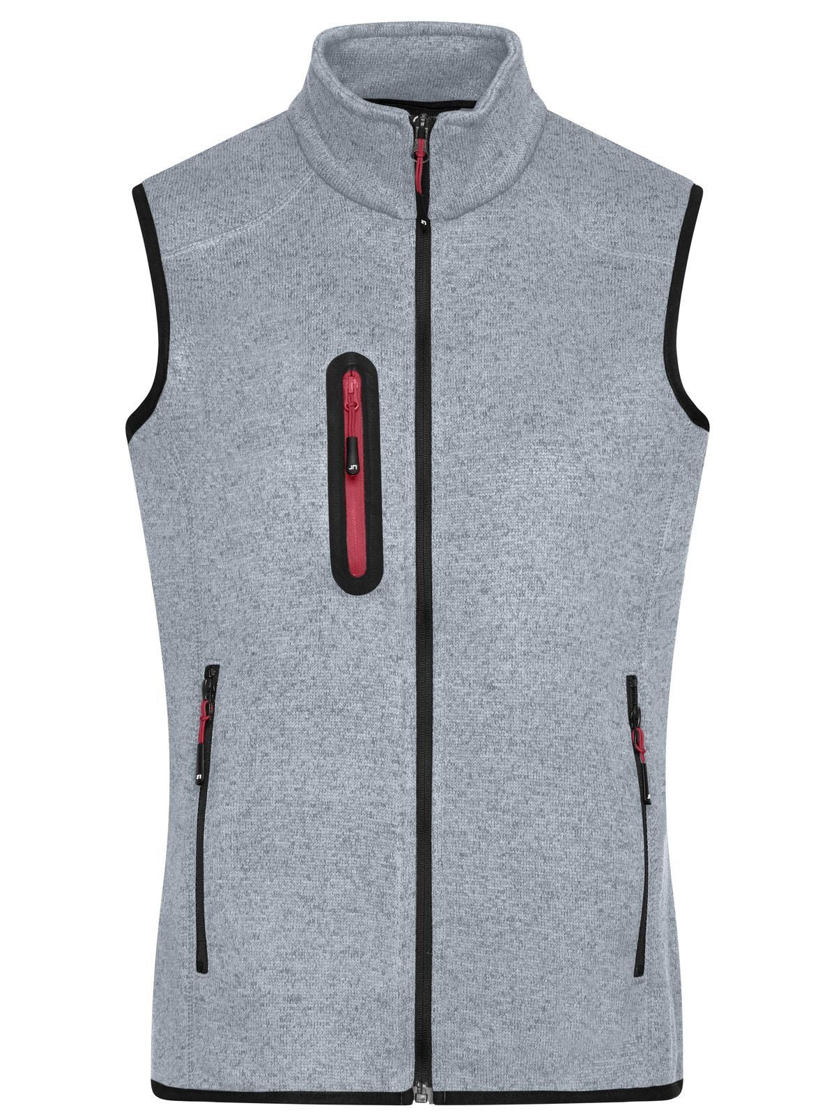 Ladies Knitted Fleece Vest