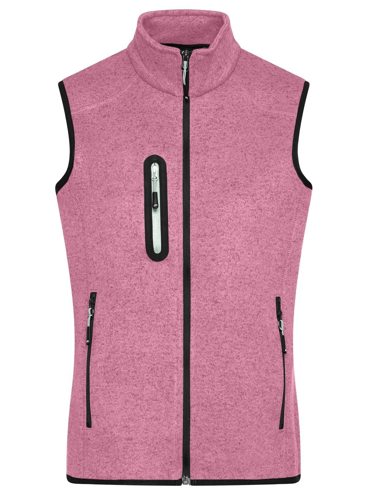 Ladies Knitted Fleece Vest