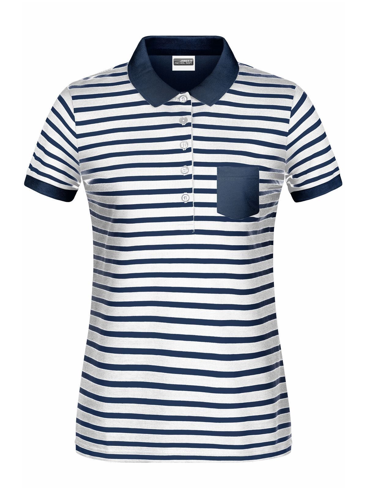 Ladies' Polo Striped