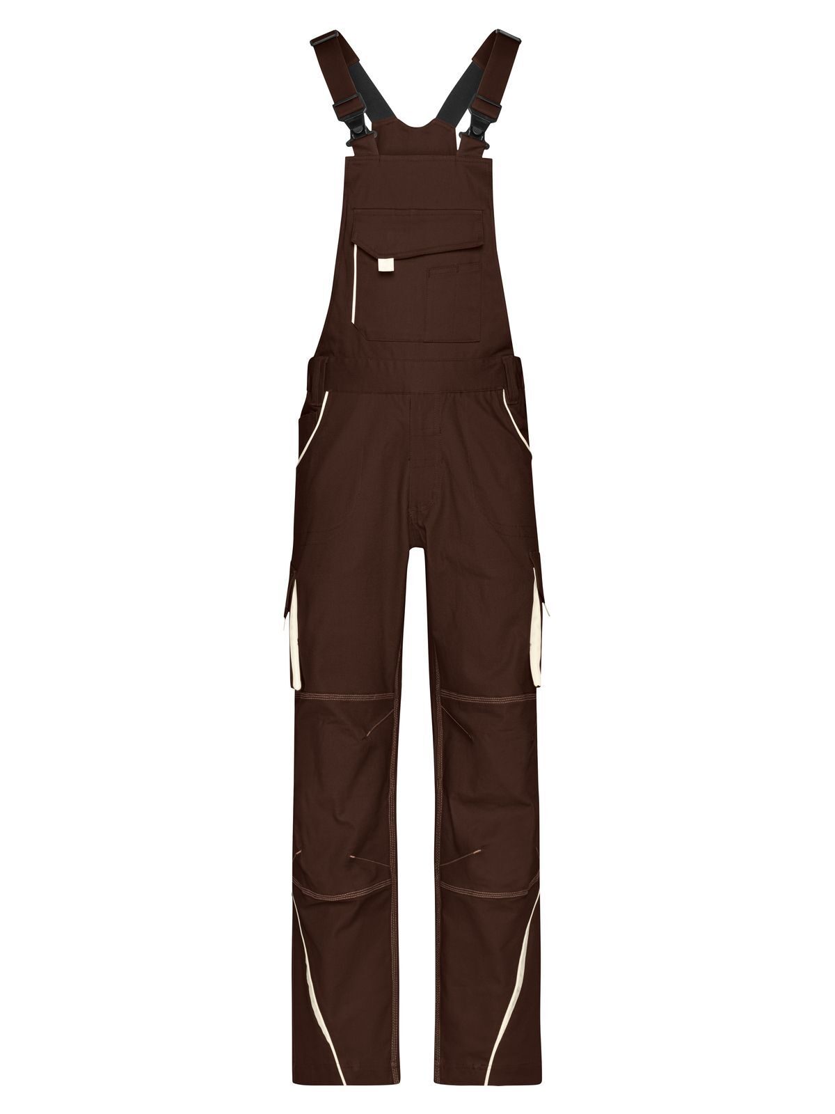 Workwear Pants with Bib - Color