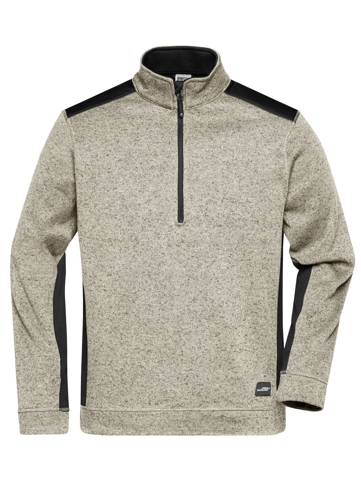 Men's Knitted Workwear Fleece Half-Zip - Strong