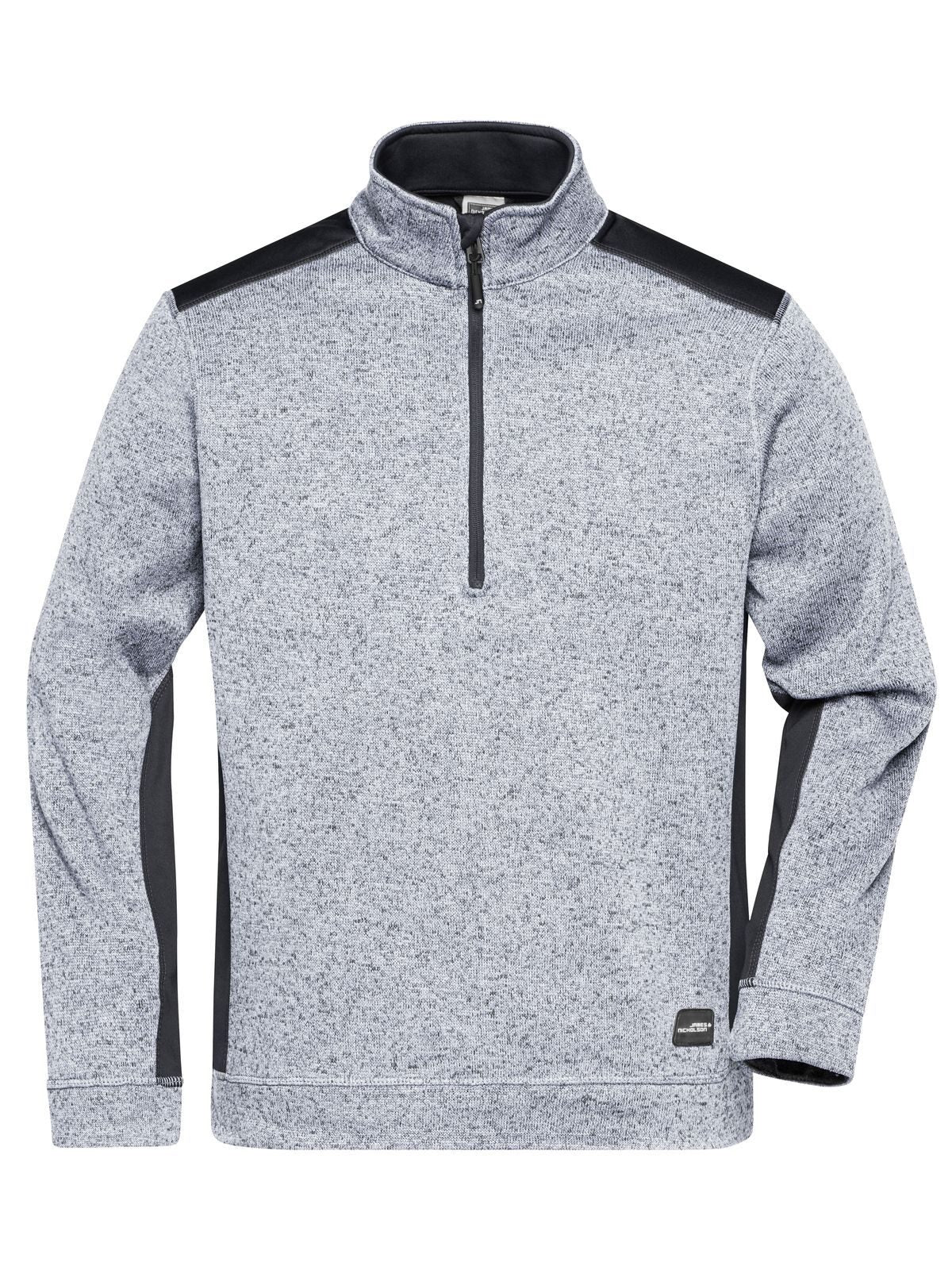 Men's Knitted Workwear Fleece Half-Zip - Strong