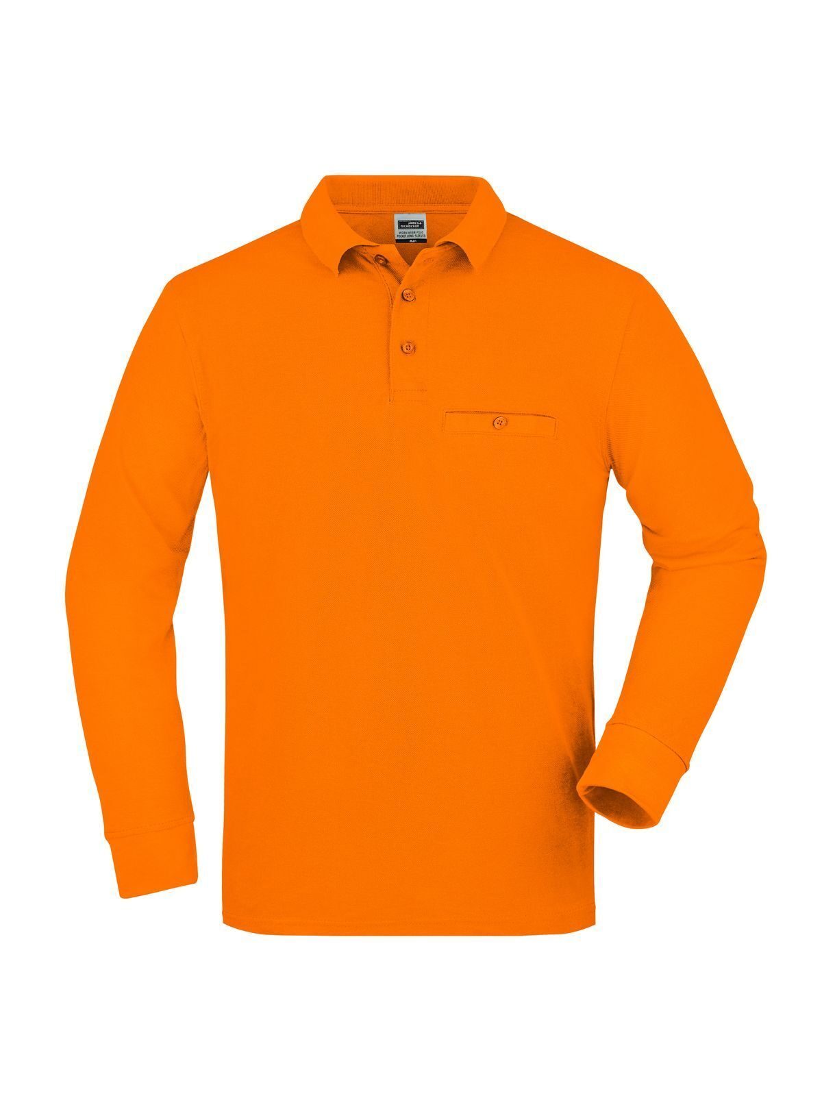 Men's Workwear Polo Pocket Longsleeve