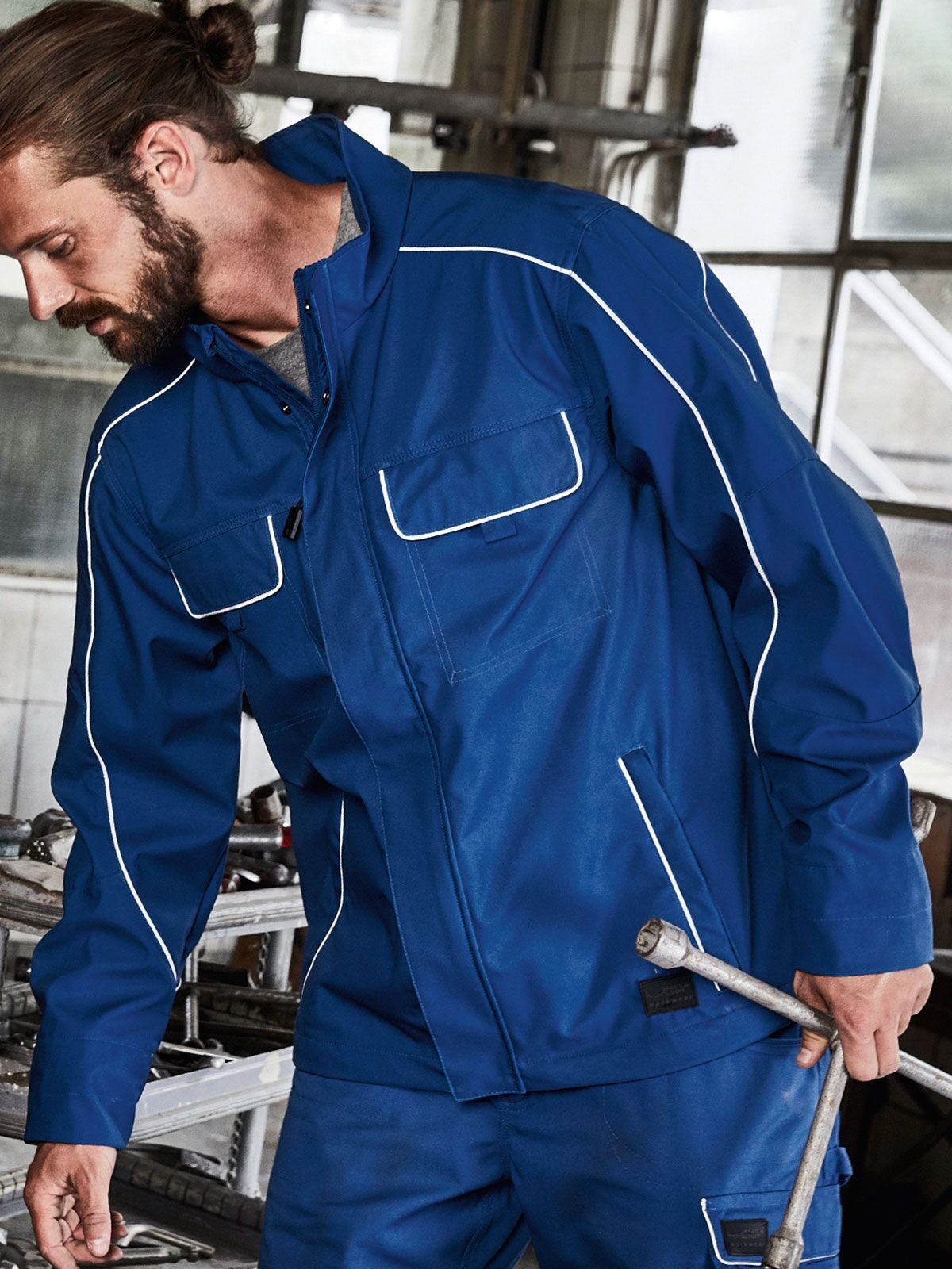 Workwear Softshell Light Jacket - Solid