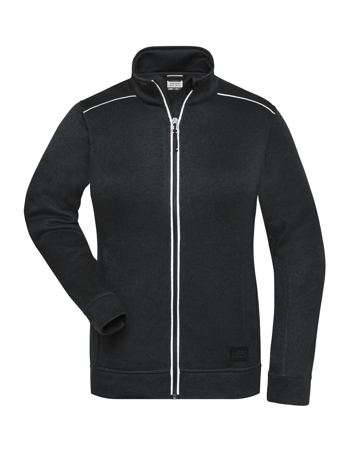 Ladies' Knitted Workwear Fleece Jacket - Solid