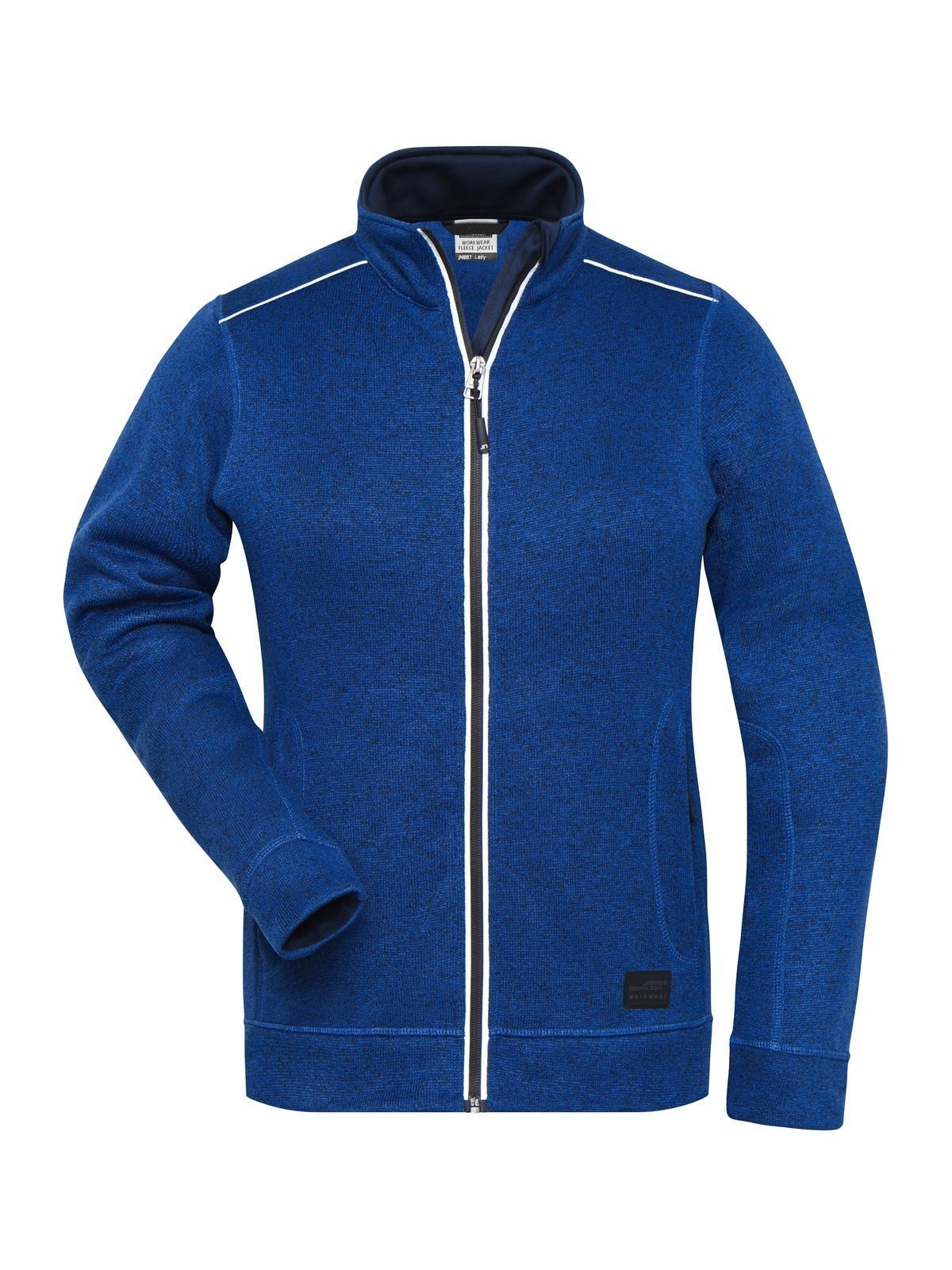 Ladies' Knitted Workwear Fleece Jacket - Solid