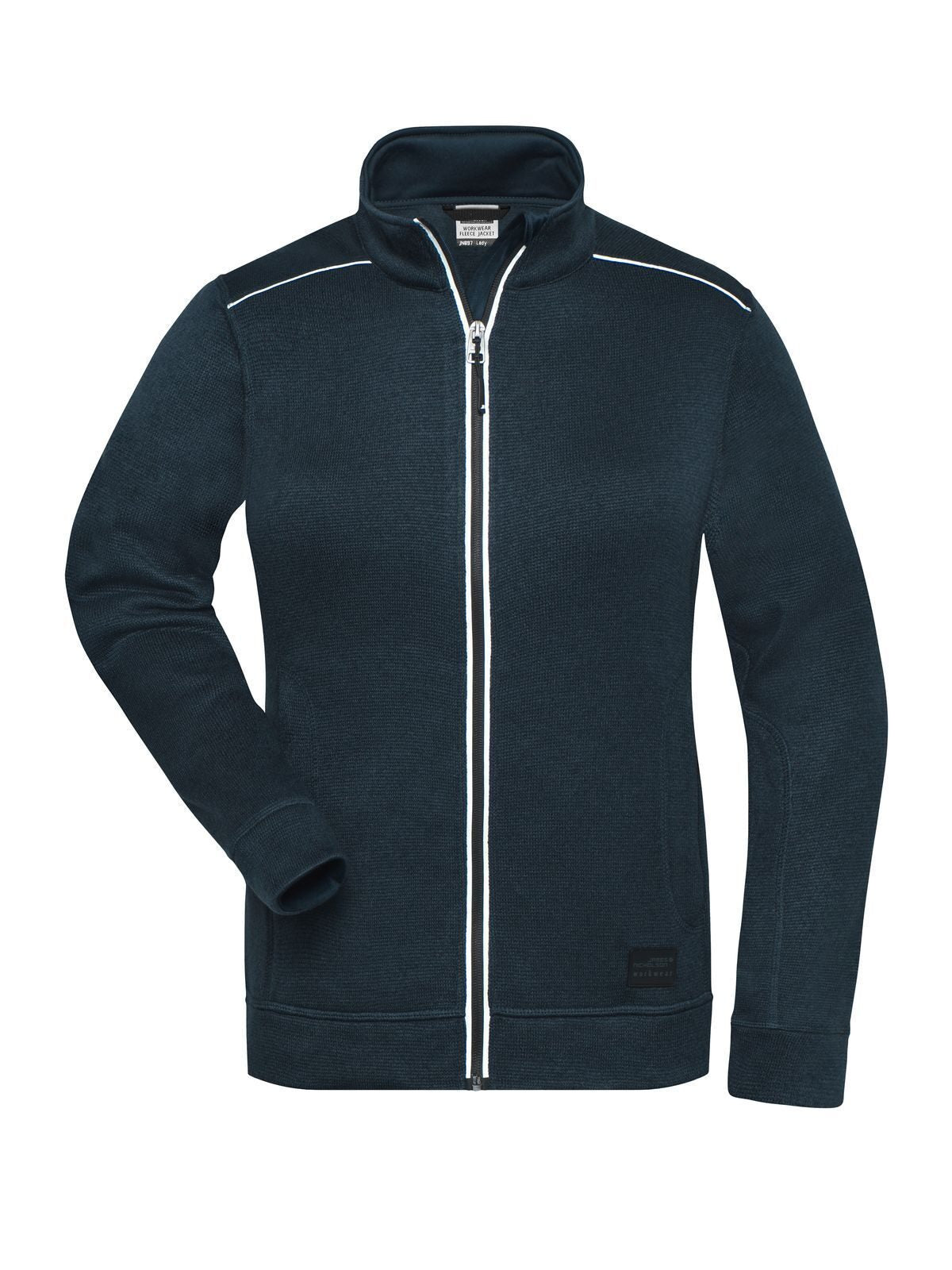 Ladies' Knitted Workwear Fleece Jacket - Solid