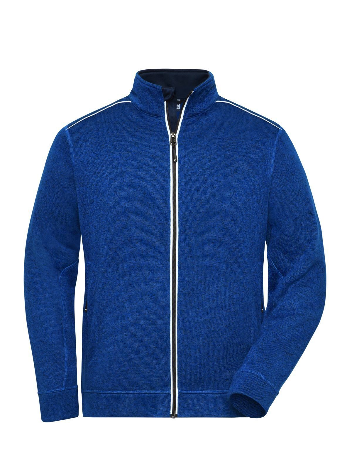 Men's Knitted Workwear Fleece Jacket - Solid