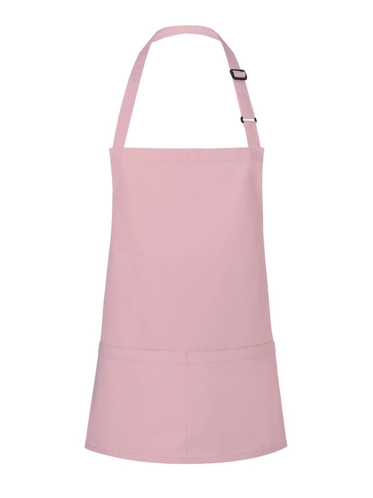 Short Bib Apron Basic With Buckle And Pocket