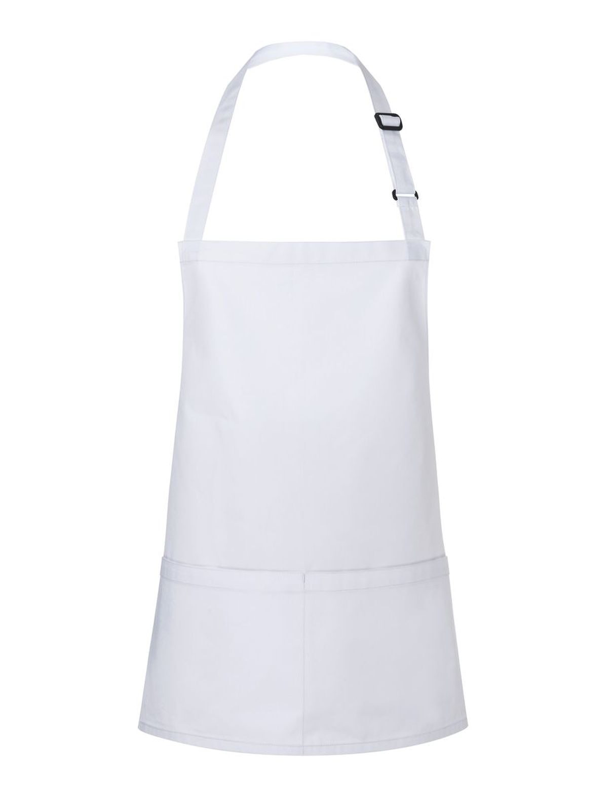 Short Bib Apron Basic With Buckle And Pocket