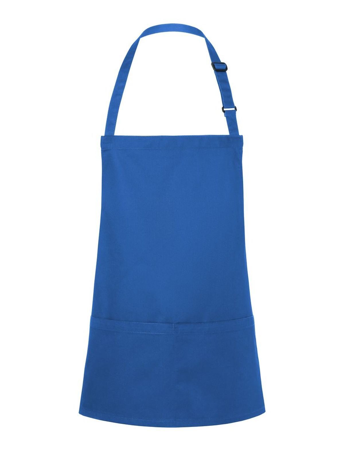 Short Bib Apron Basic With Buckle And Pocket
