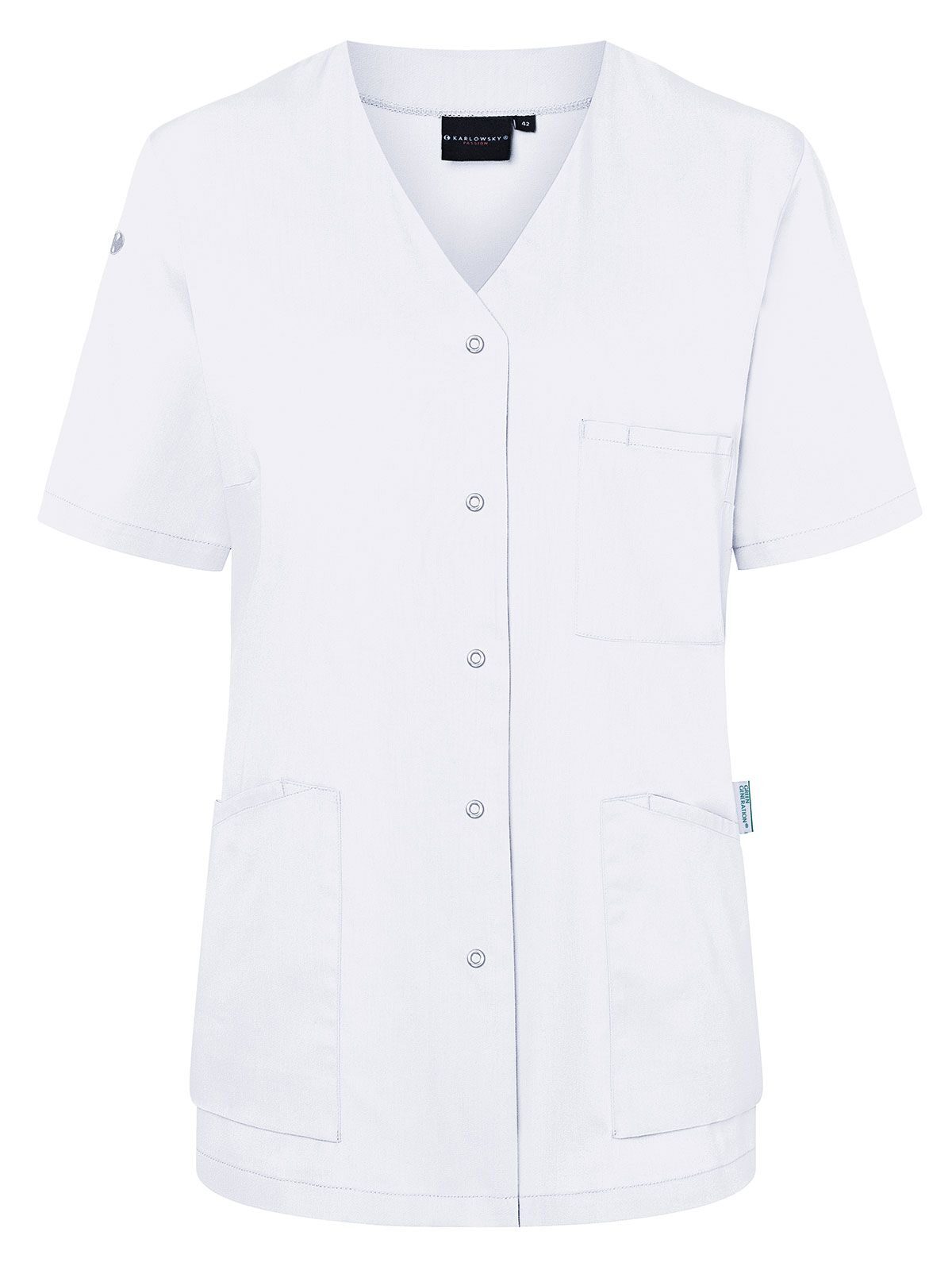 Ladies Work Smock With Press Studs - Essential