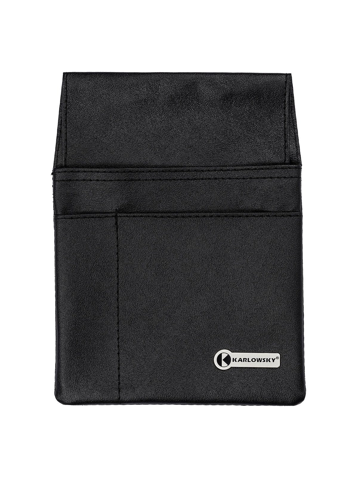 Waiter's Holster with belt pull-through