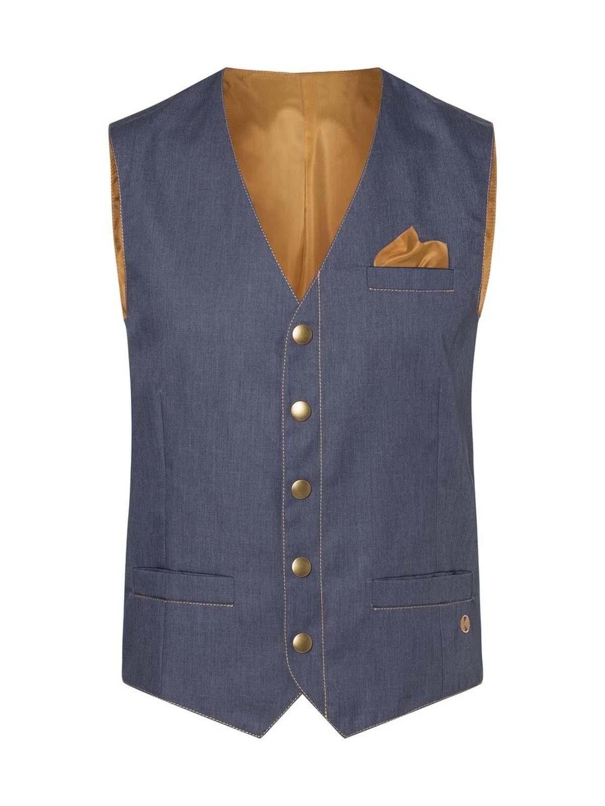 Men's Waistcoat Jeans-Style