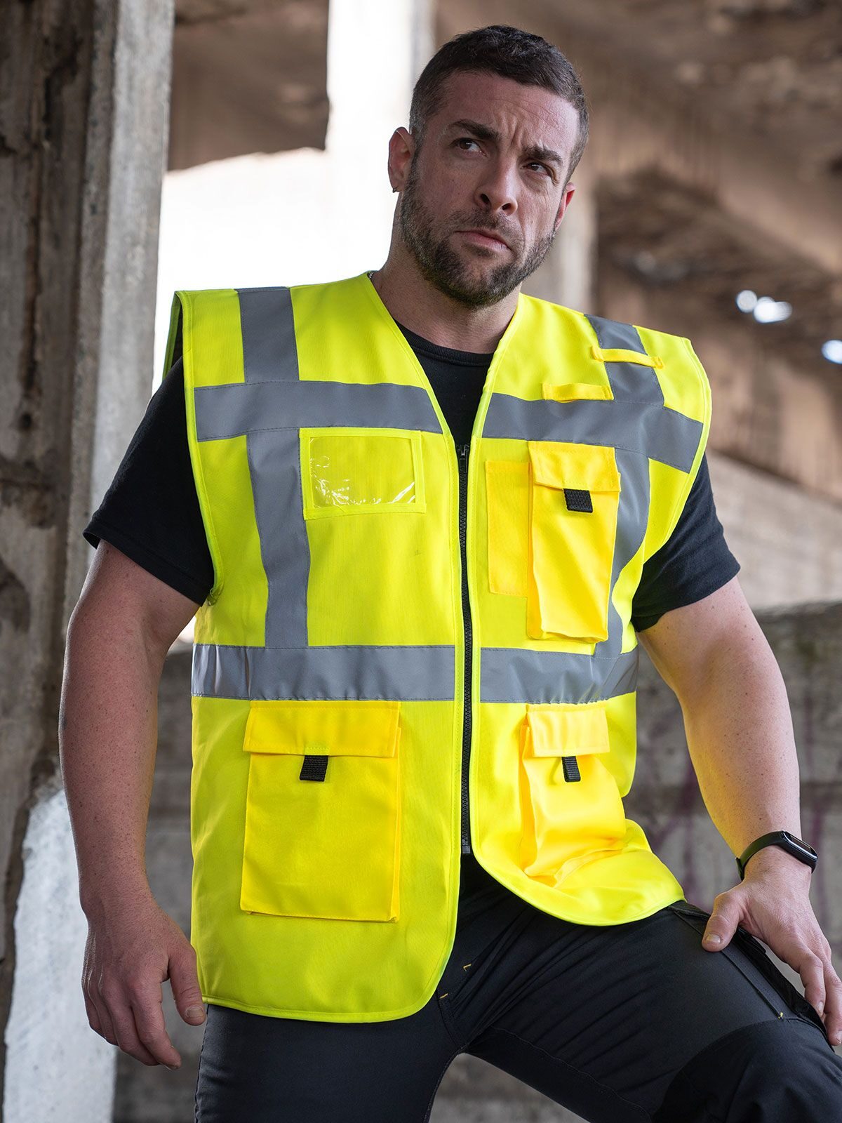 Padded Comf . Exec. Safety Vest   Wismar