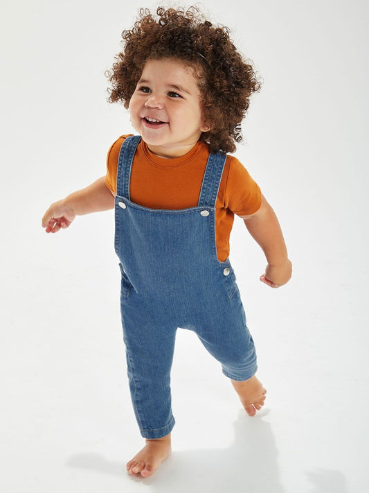 Baby Rocks Denim Dungarees