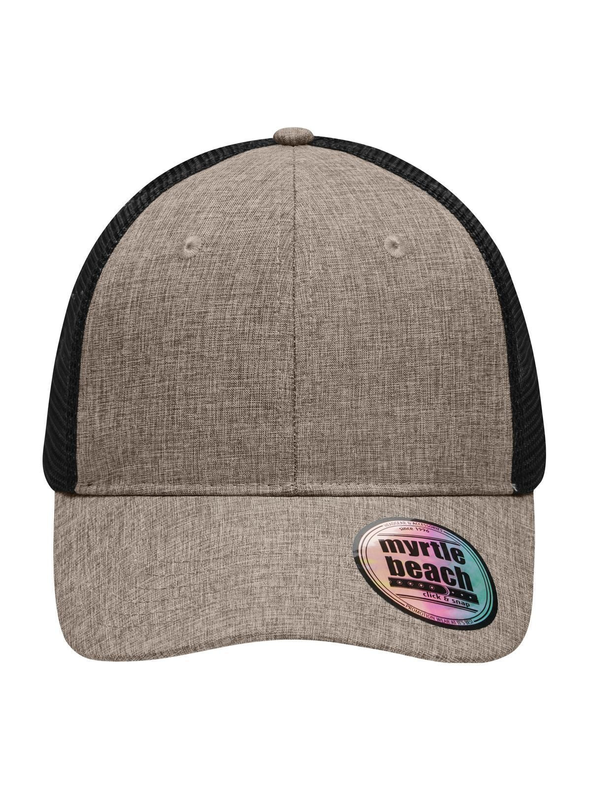 6 Panel Mesh Cap Melange