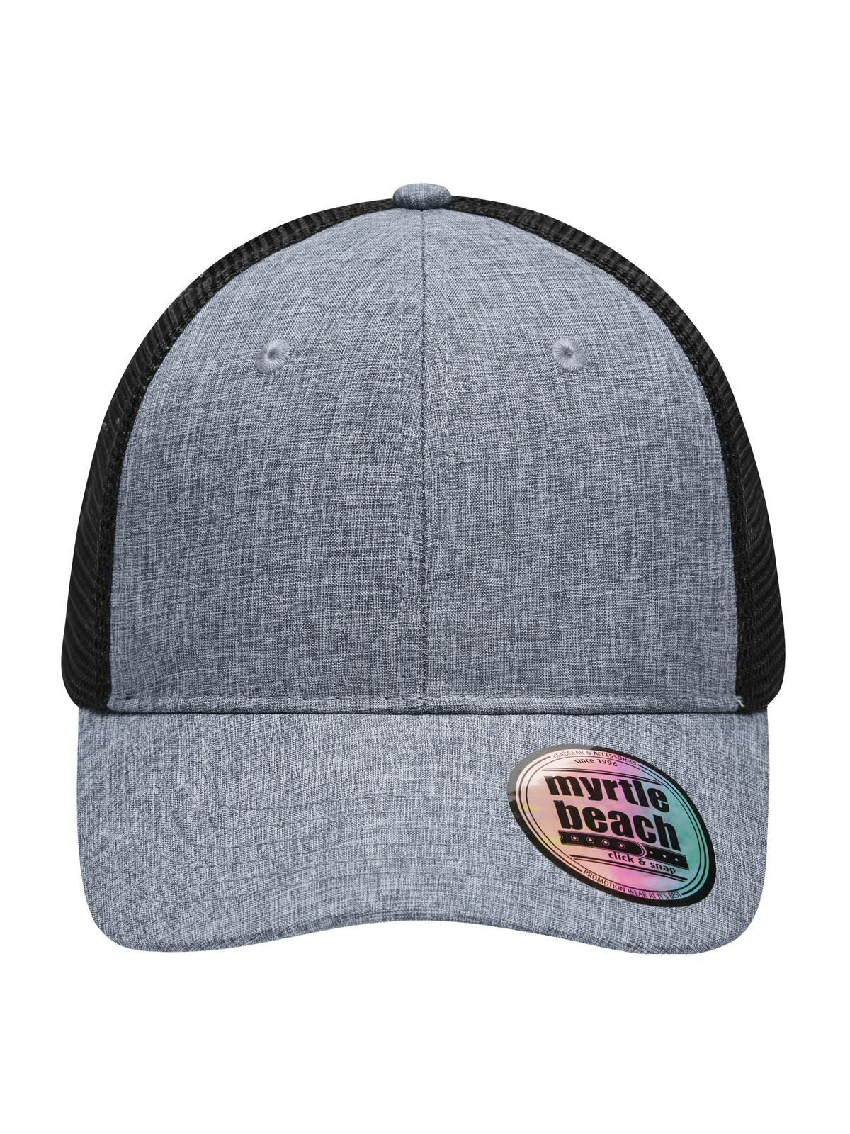 6 Panel Mesh Cap Melange