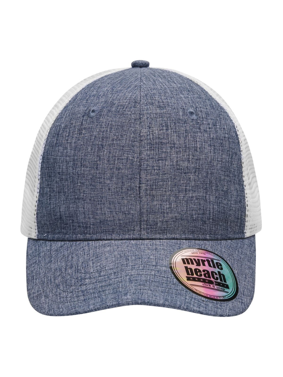 6 Panel Mesh Cap Melange