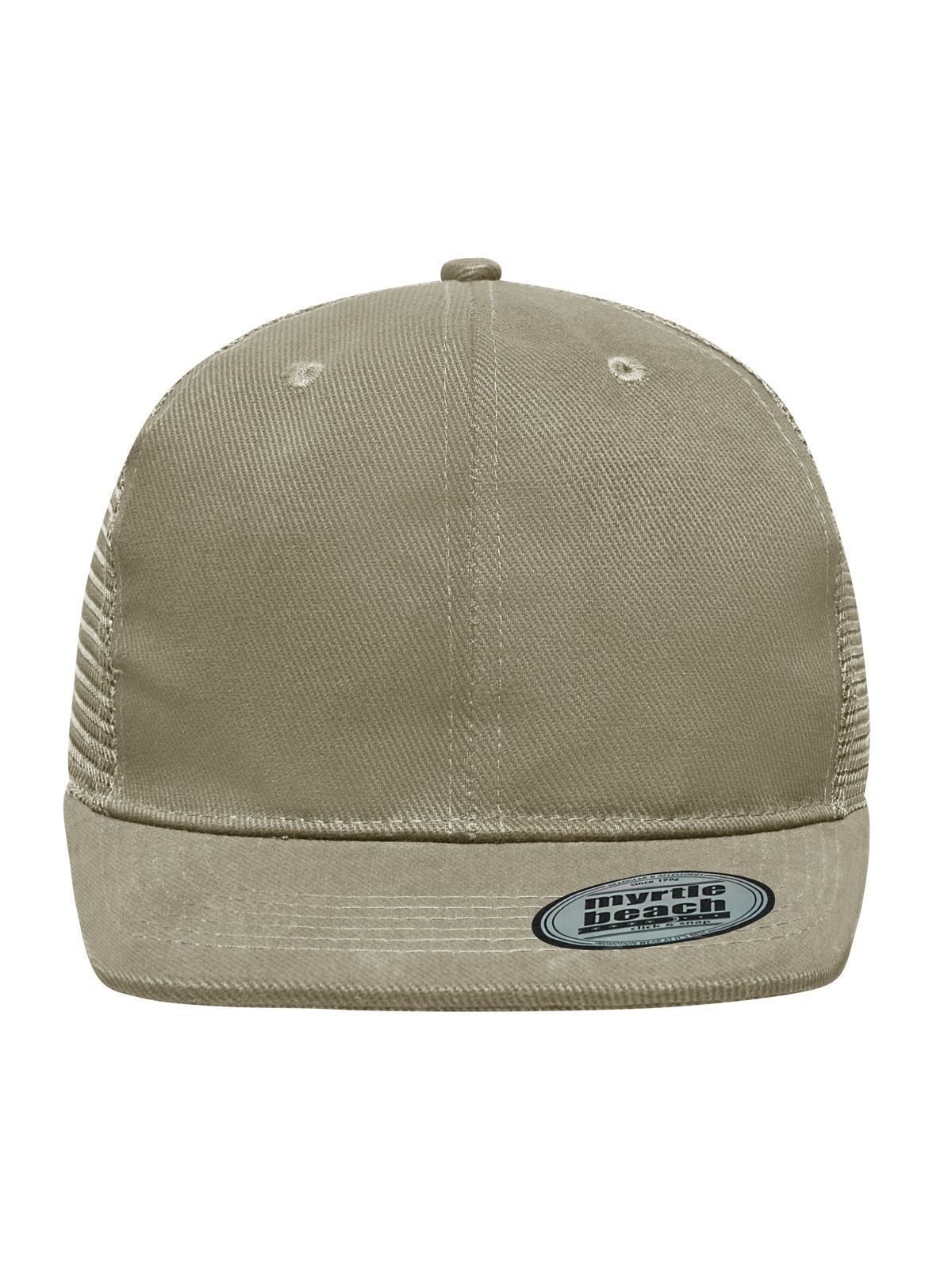 6 Panel Flat Peak Cap