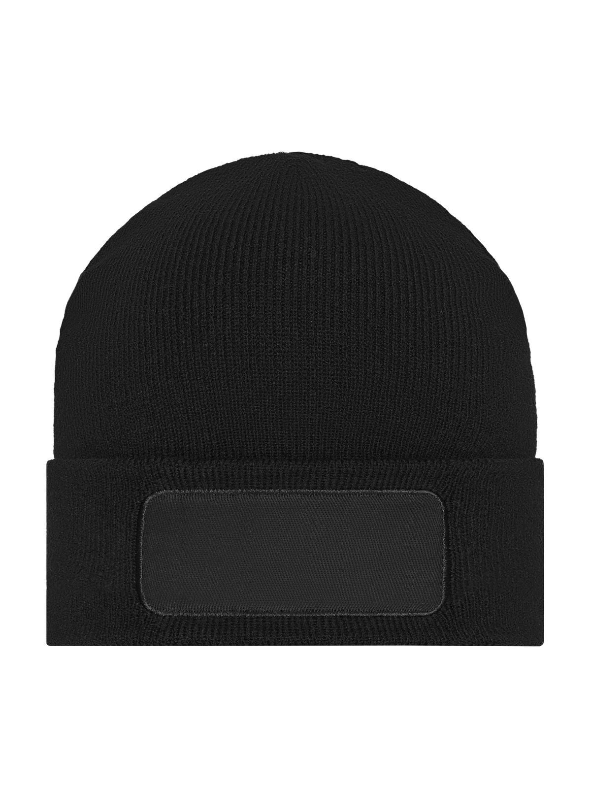 Classic Knitted Beanie With Patch