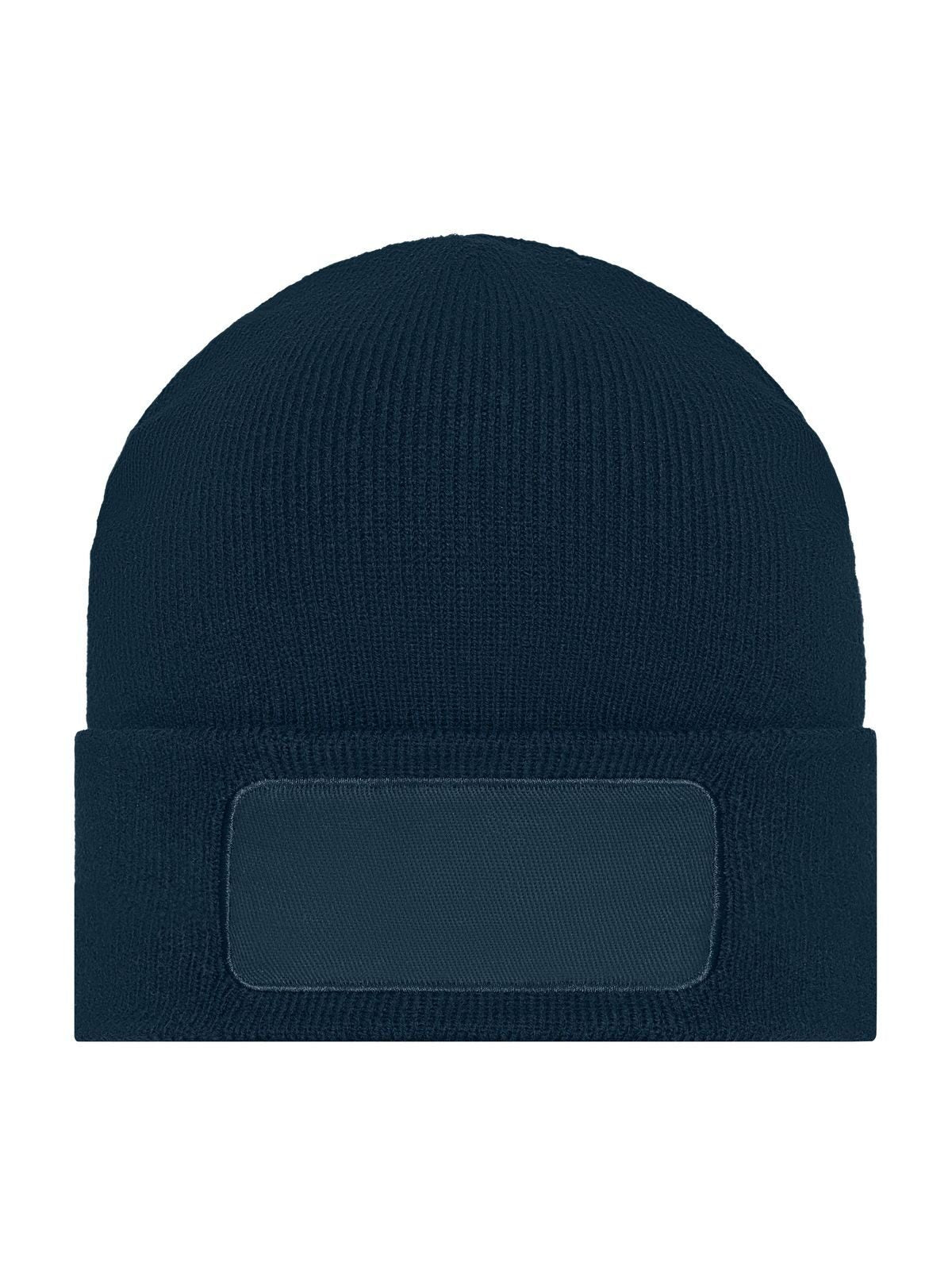 Classic Knitted Beanie With Patch