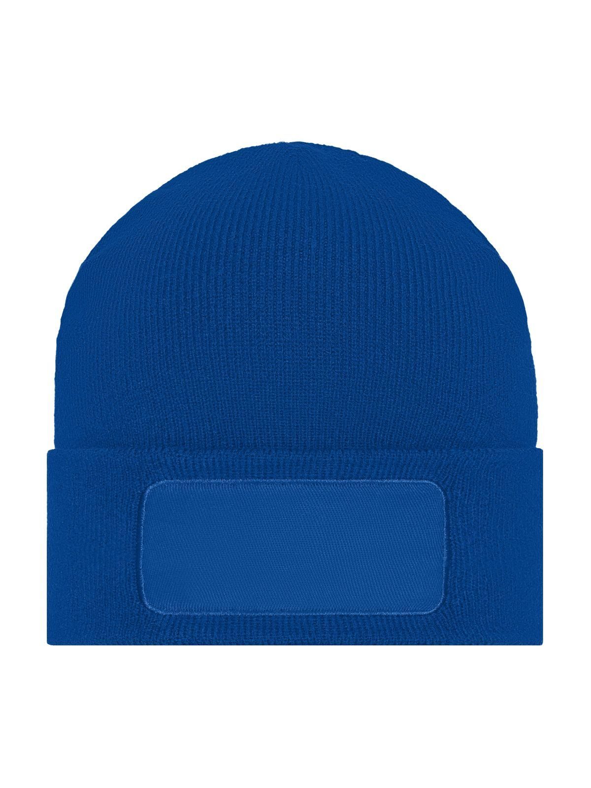 Classic Knitted Beanie With Patch