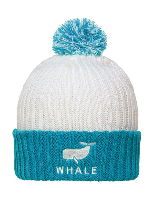 Knitted Cap with Pompon