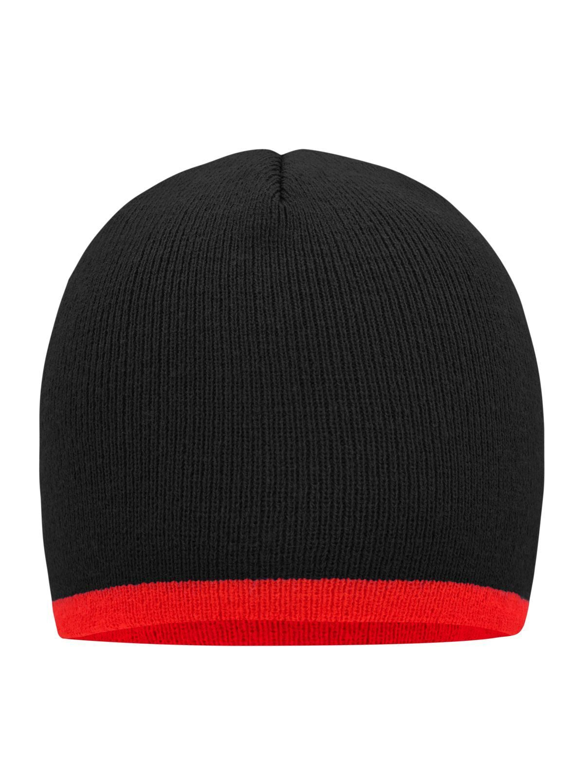 Beanie with Contrasting Border
