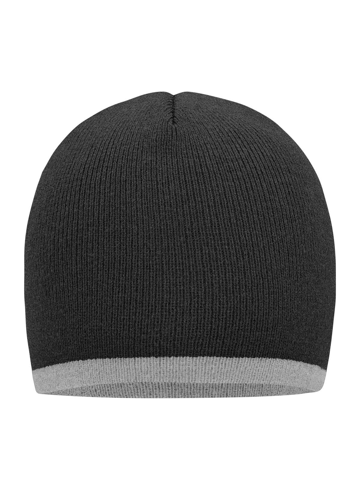 Beanie with Contrasting Border