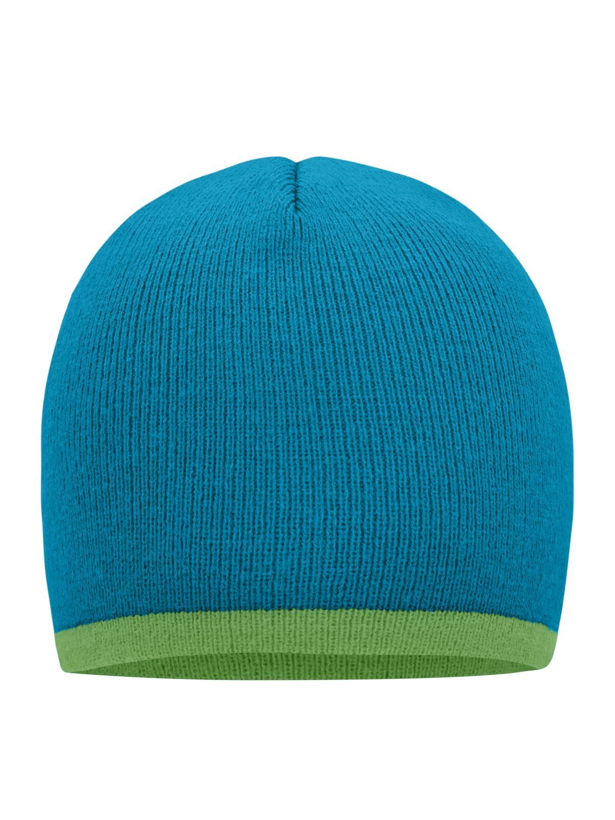 Beanie with Contrasting Border