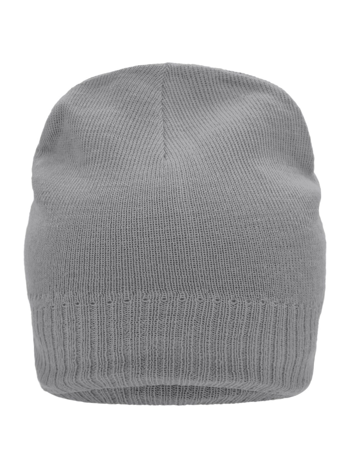 Knitted Beanie with Fleece Inset