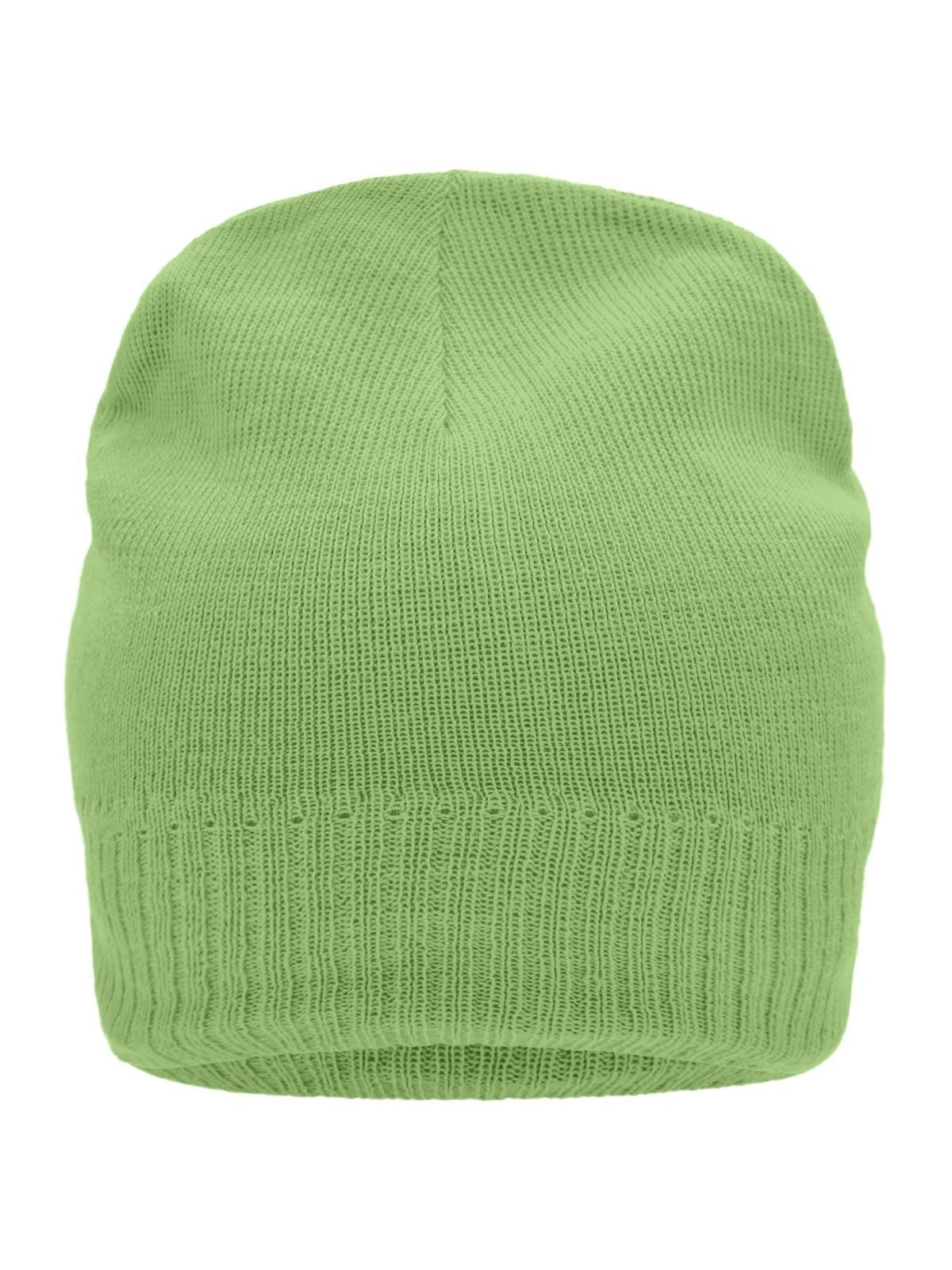 Knitted Beanie with Fleece Inset