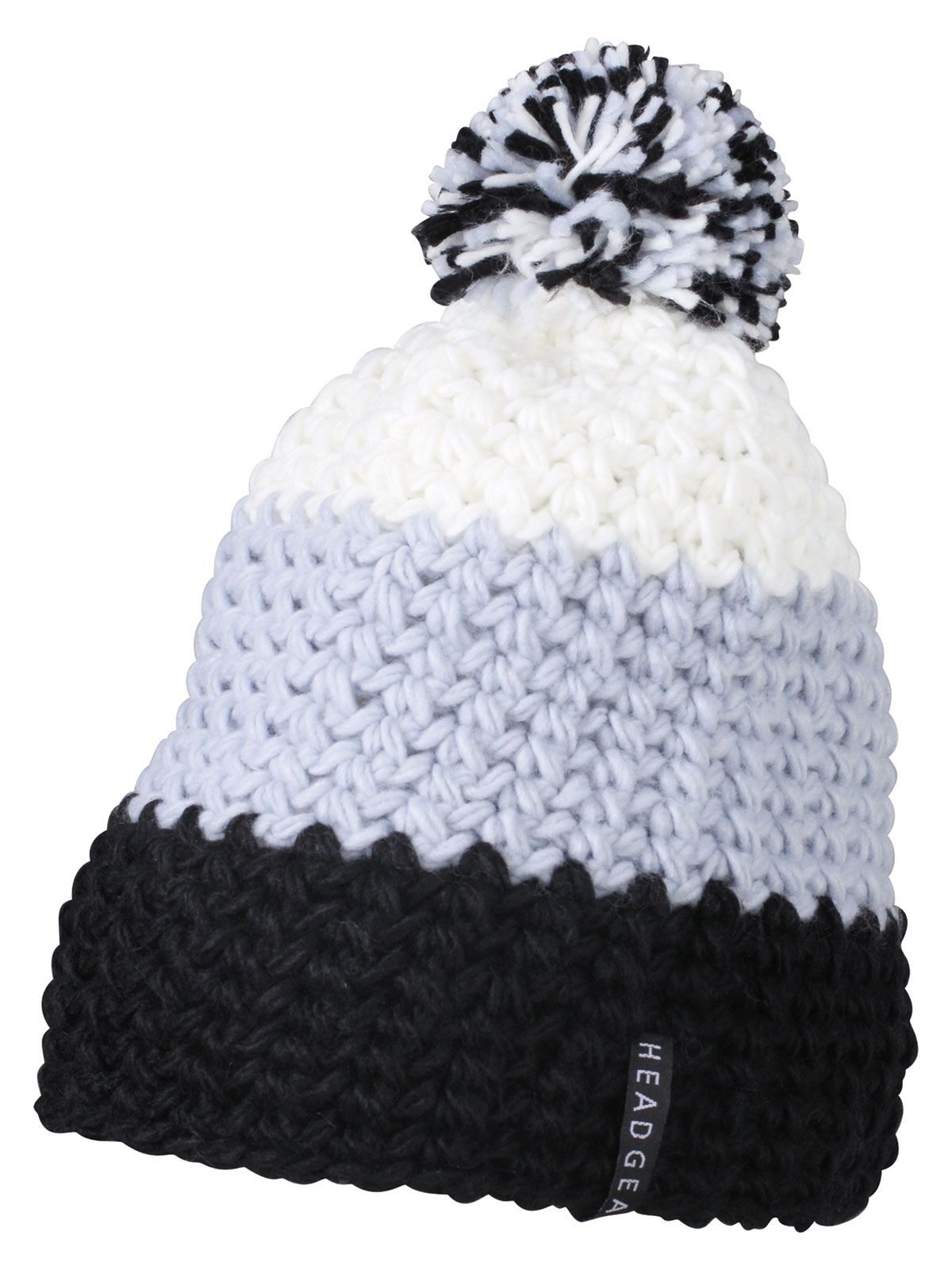 Crocheted Cap with Pompon