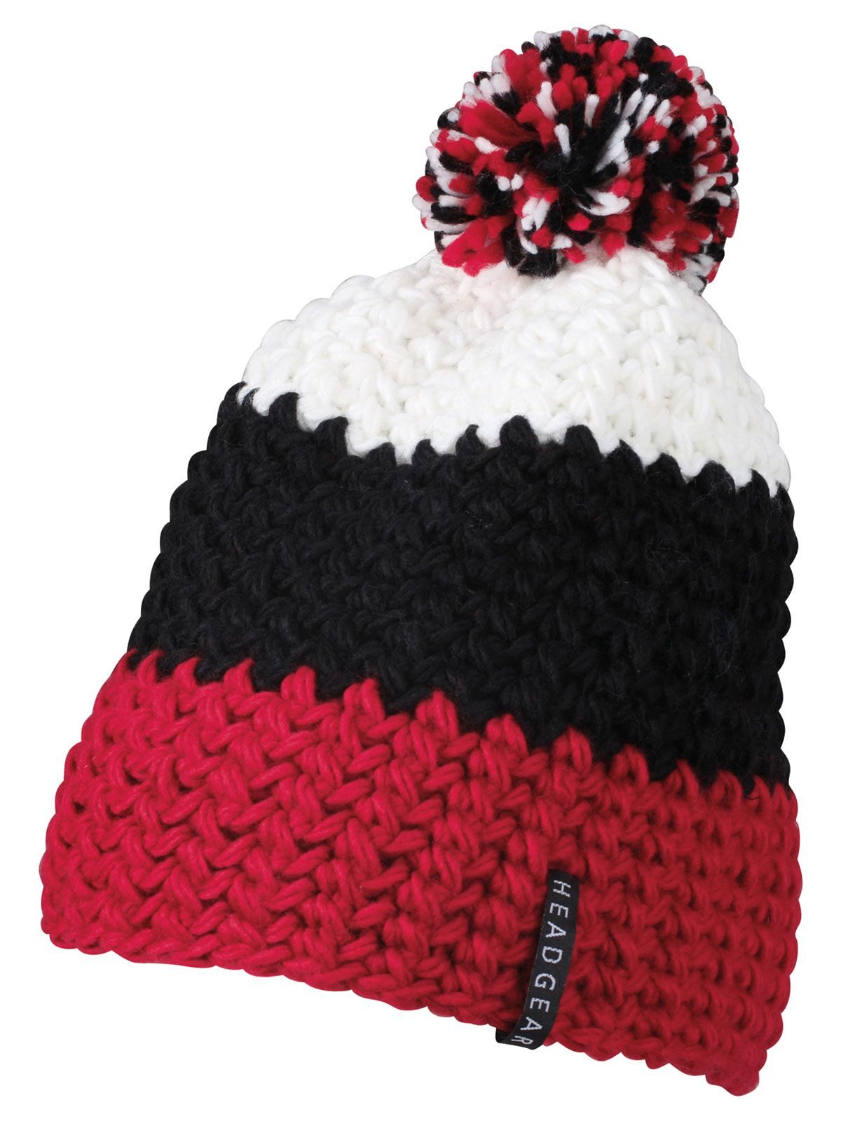 Crocheted Cap with Pompon