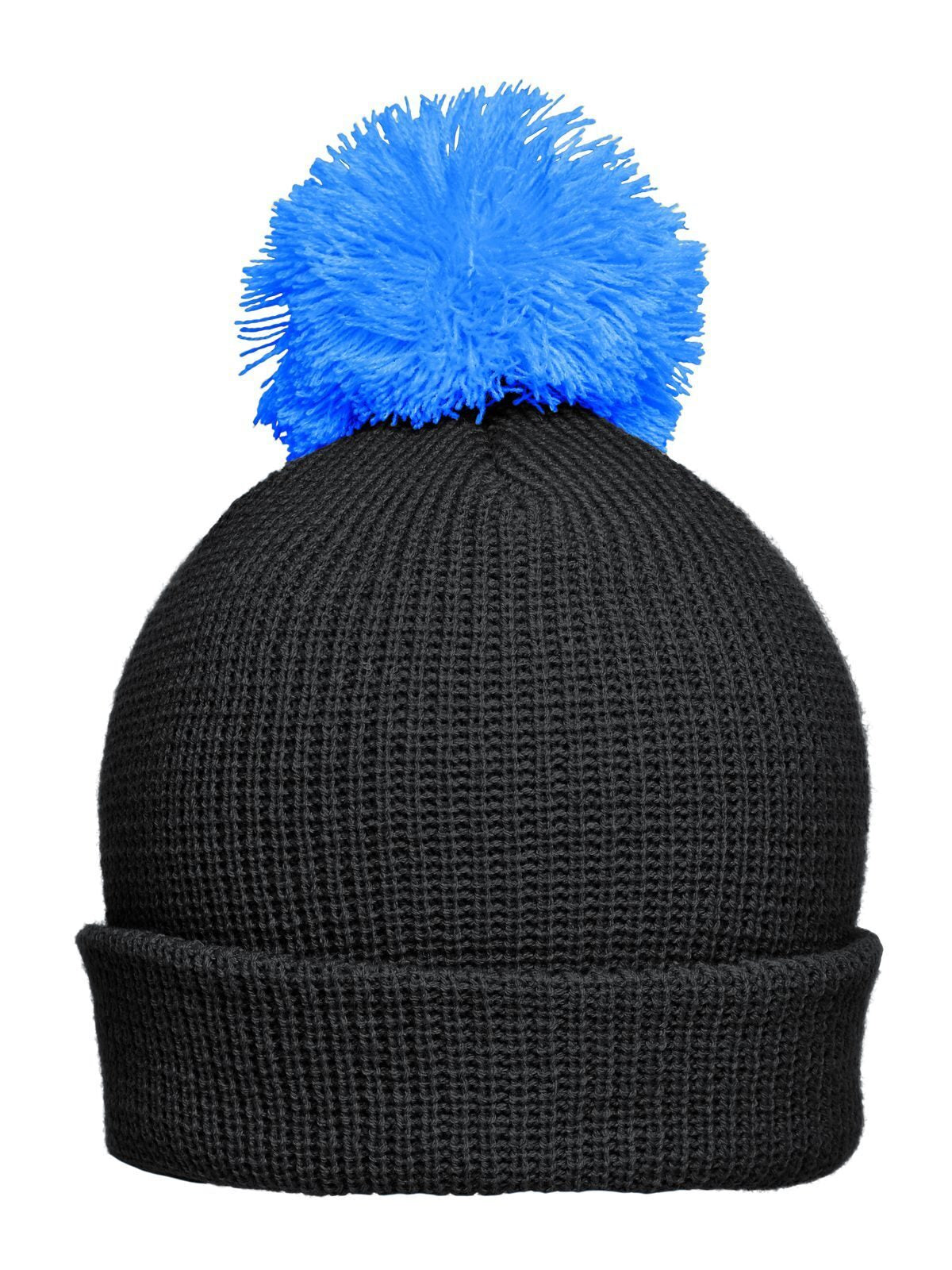 Pompon Hat with Brim