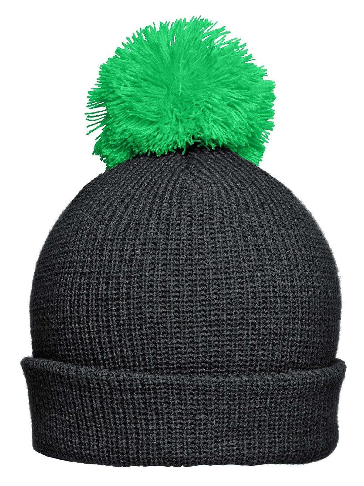 Pompon Hat with Brim