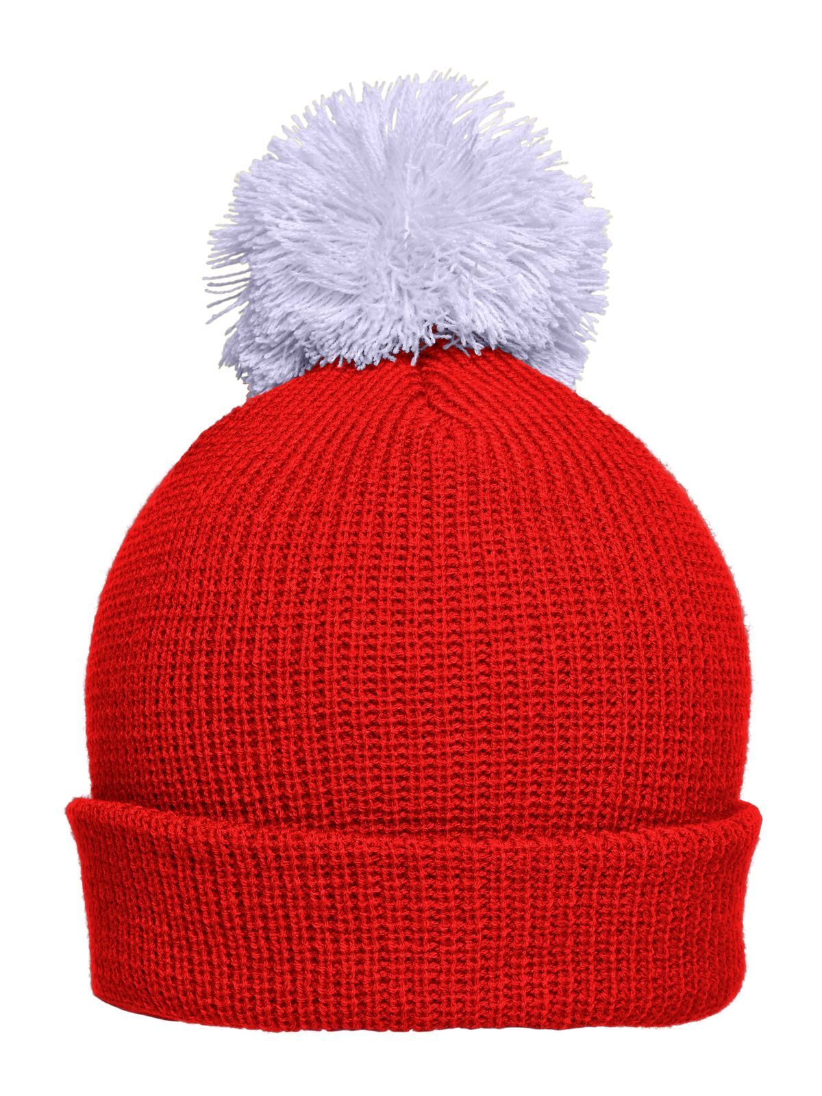 Pompon Hat with Brim