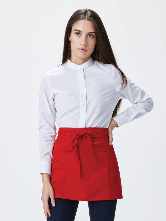 Basic Half Apron With Pocket