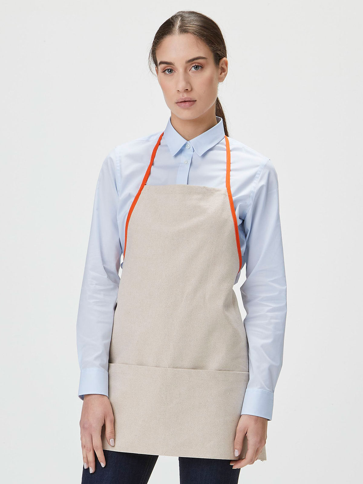 Contrast Apron