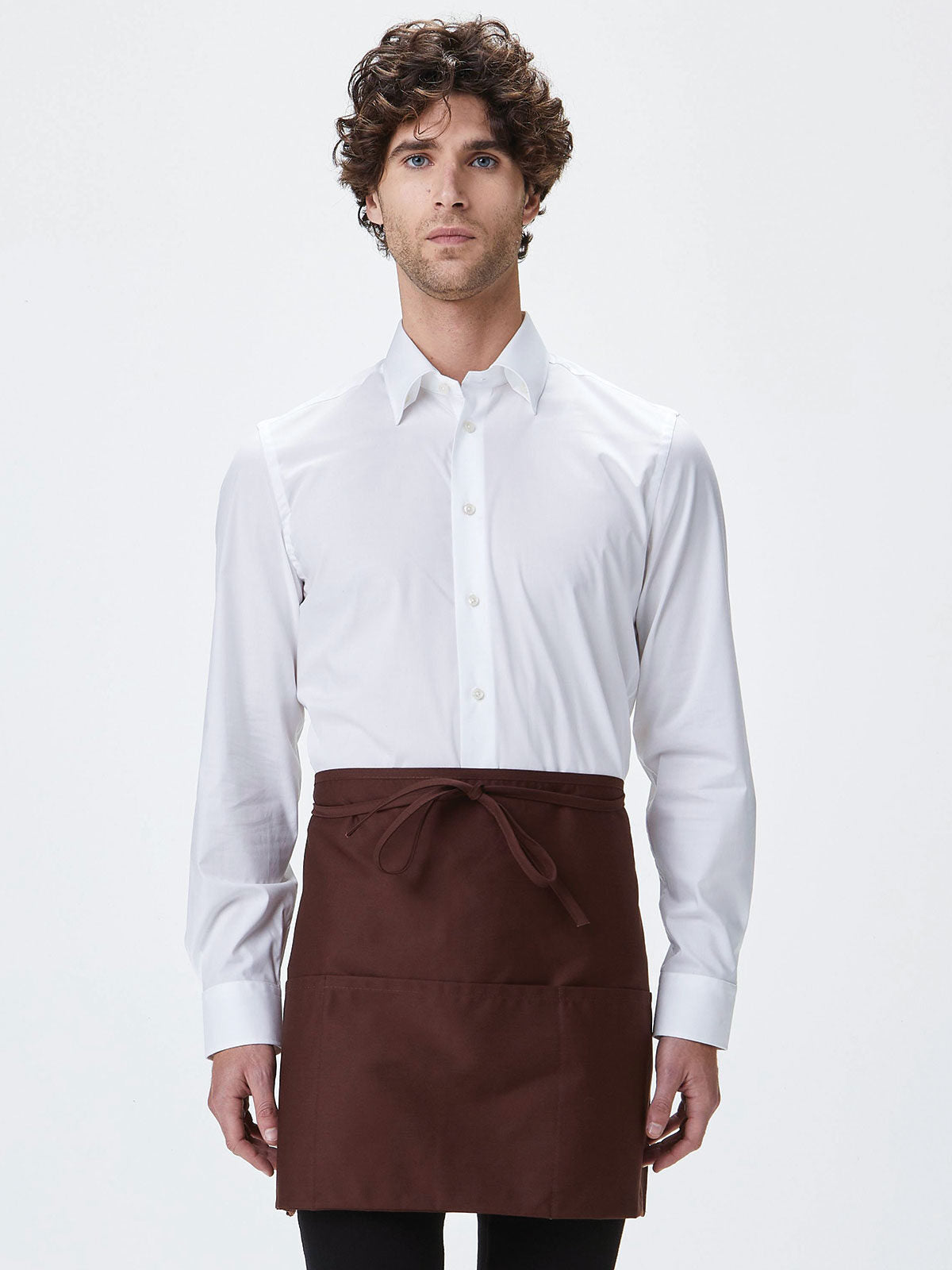 Half apron with large pocket