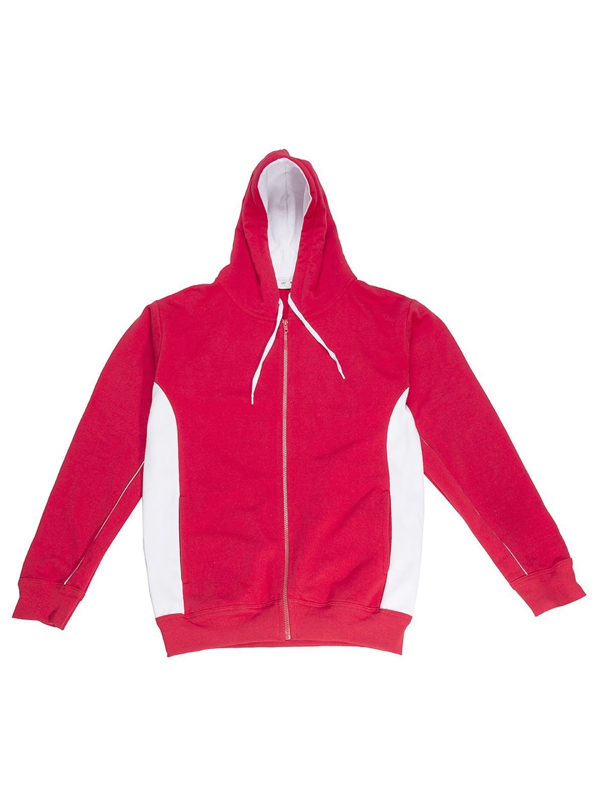 Contrast Hooded Sweat Full Zip