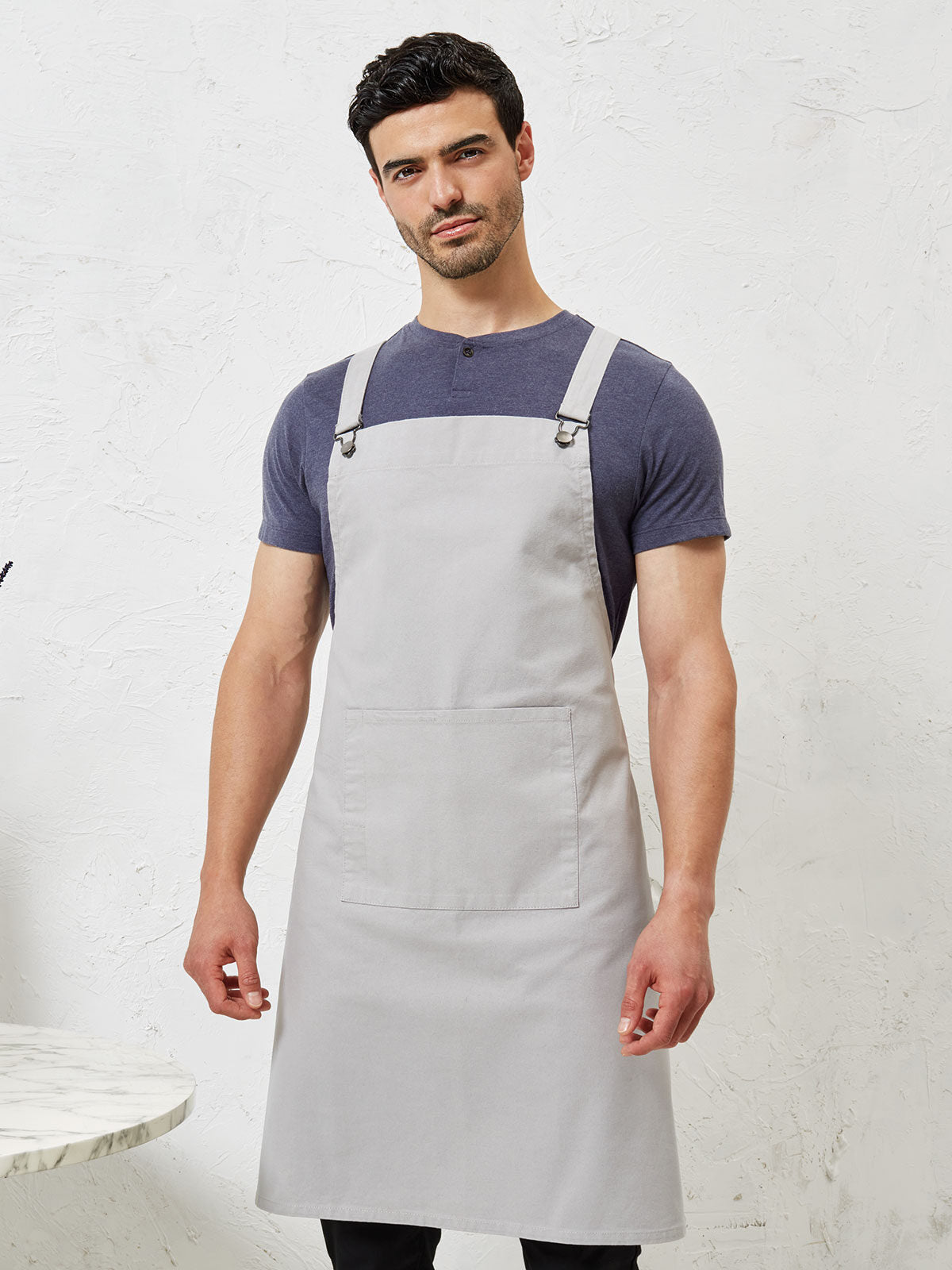 Cross Back Barista Bib Apron
